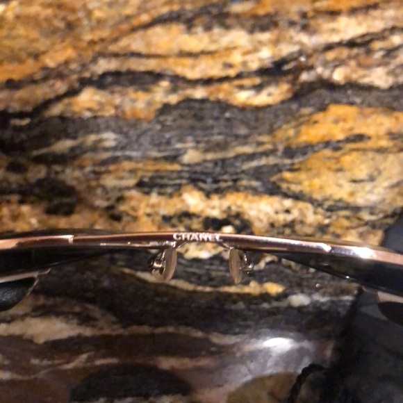 AUTHENTIC Rare Runway Chanel Aviator Sunglasses - Picture 7 of 9